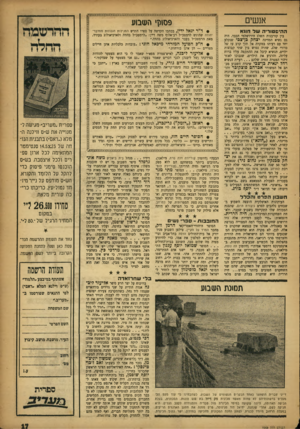 העולם הזה - גליון 1008 - 6 בפברואר 1957 - עמוד 17 | אנשים פסוגן• השבוע ההיסטוריה שד חונא בין קורבנות השלג הירושלמי הכבד, היה גם נשיא המדינה יצחק בן־צבי שנקלע יחד עם רעיתו במקרה אל תוך קרב עז של כדורי שלג, שהיה