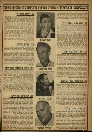 העולם הזה - גליון 1010 - 20 בפברואר 1957 - עמוד 6 | הכביסה הגדולה: שוטרים ששיקרו, קרובים שגש ועסקנים שמעלו ממשל שונים לעובדה כי העד אליהו טיבי, פקיד האוצר בעכו, העיד בשבועה כי הופרט שידל אותו למסור עדות שקר בפני
