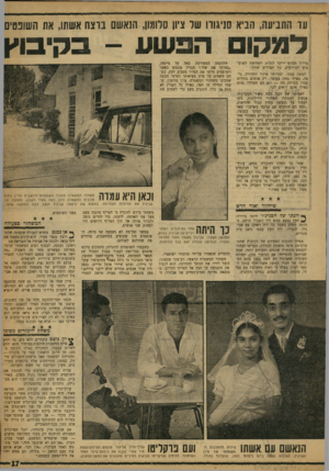 העולם הזה - גליון 1190 - 13 ביולי 1960 - עמוד 17 | עו התביעה, הניא סניגורו שר ציון סדומון, הנאשם בוצת אשתו, את השופטים למקום הפשע -בקיבוץ בדיוק מבקש יריבו לגלות לשלושת השופטים המיוזעים. כל הצדדים שתקו. המשק