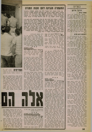 העולם הזה - גליון 1263 - 22 בנובמבר 1961 - עמוד 12 | במדינה דרכי חיים מאזני צדק יוסטיציה, סמל המשפט, היא חבושת- עיניים, ובידיה מאזניים. השבוע עוררו שתי ידיעות את הרושם, כי לעתים נשמטת המטפחת מן העין ומתערער