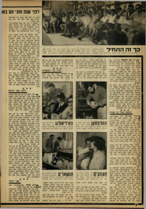העולם הזה - גליון 1332 - 20 במרץ 1963 - עמוד 8 | רבני שנה וחצי הם באו כך 1ה התחיל קבוצה נדאורגנת מצביעה: תקום עיר קואופרטיבית במיצפה רמו! .תמונה זו הופיעה לפני כשנתיים ך* נה כאן משמאל יהי׳ה אזור תע־ שיה. אזור