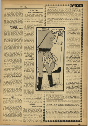 העולם הזה - גליון 1340 - 15 במאי 1963 - עמוד 10 | תצפית במדינה כל הז כויו ת ״.ומורות • קיים חשש של החמרת יחסו האישי של הנשיא קנדי תל־אביב למדינת ישראל. לא תהיה זו תוצאה של חילוקי־דעות טל המי שור המדיני, כי יאם