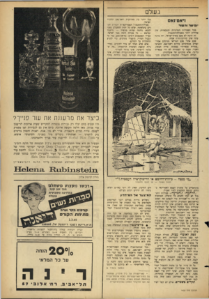 העולם הזה - גליון 1432 - 17 בפברואר 1965 - עמוד 7 | נעול זיאט־נאם יו פי טר ו ר שו ר מכל הפעולות המדיניות והצבאיות, אין אווילית יותר מפעולת־התגמול. זה הוכח לא פעם בארץ־ישראל. וזה מוכח עתה שוב בדרום־מזרח אסיה. פעם