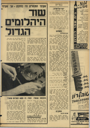 העולם הזה - גליון 1445 - 19 במאי 1965 - עמוד 20 | במדינה 11ת 1ד ^ ז § ו לדעת לדבר אנגלית נכונה. הקורס שלנו בכתב יתן לך בטחון לנהל שיחה באנגלית מדוברת. ההסברים הברורים בעברית ובאנגלית יאפשרו לך ללמוד בקלות