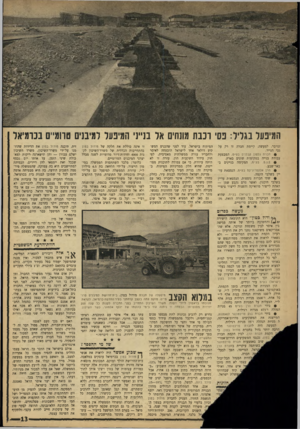 העולם הזה - גליון 1490 - 23 במרץ 1966 - עמוד 13 | המיפעל בגליל: פסי רכבת מונחים אל בנייני המיפעל למיבנים טרומיים בכרמיאל זנזיבר. למעשה, קיימת חברה זו רק על גבי הנייר. • חברת גלטון קבלנים בע״נז, המבצעת עבודת
