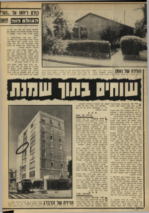 העולם הזה - גליון 1623 - 9 בספטמבר 1968 - עמוד 14 | מי שהיה הממונה על התקציבים במשרד תמורת השימוש בווילה משלם הד״ר האוצר ויועץ כלכלי מיוחד לשר־האוצר, נאמן לבנק סכום סימלי של כמה עשרות הגיע למעמדו החדש ביושר.