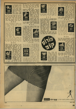 העולם הזה - גליון 1625 - 23 באוקטובר 1968 - עמוד 28 | ר{ 0000000000000ס 00סססססססססססס סג ז ס סג זססססס 0000ס< 00000000000000000סססס סג 1 מת. בת־שור: אל תתני והתכונות היוצרות שלך. מצד שני, צפה המצב ממשיך לזרום על