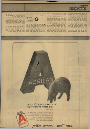 העולם הזה - גליון 1677 - 22 באוקטובר 1969 - עמוד 39 | של הלהקה. תקופת המלחמה. התקופה בה הורדה מעל הבמה תכנית שלמה, והוחלפה באחרת תוך שבועות ספורים. אבל כל התלאות הללו הצדיקו את עצמן בשורת להיטים, כמו. ב שימלה