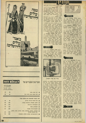 העולם הזה - גליון 1692 - 4 בפברואר 1970 - עמוד 41 | העוגם הזה תעריפון המנויים של 17.12.69 לשנה לחצי שנה בלירות בלירות דמי המנוי בארץ לכל ארצות תבל, בדאר רגיל דמי המנוי לארצות חוץ בדאר אויר לבל ארצות אירופה