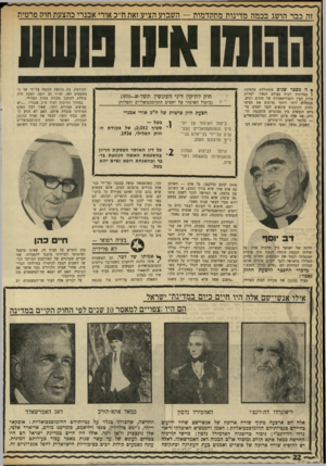 העולם הזה - גליון 1735 - 2 בדצמבר 1970 - עמוד 23 | יוצא, איפוא כי העונש הצפוי כיום על יחסים הומוסכסואליים, בין אנשים בגירים, הנעשים בהסכמה, הוא עשר שנים מאסר. •וסף ללתה של ישראל בין מדינות אלה. על שולחן הכנסת