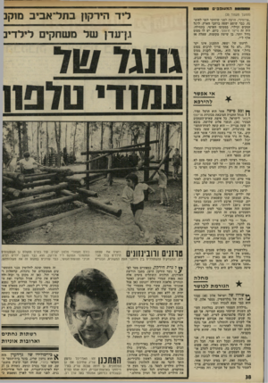 העולם הזה - גליון 1777 - 22 בספטמבר 1971 - עמוד 38 | המעופפים (המשך מעמוד )35 ״פרומיך. הרבה לפני שהדבר הפך לאופנה, כבר שוטט ישפה ברחבי הארץ, לרגל עסקים ובילוי, במטוסו הפרטי. בתחילה, היה זה פייפר זתצקי. כיום, יש