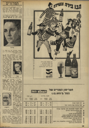 העולם הזה - גליון 1800 - 1 במרץ 1972 - עמוד 28 | יום־הולדתו ה־ 75 של מי שהיה ראש עיריית תל־אביב נמיר, שעלה לארץ ב־ , 1924 היה חבר הנהלת דבר, מזכיר מפלגת העבודה עד , 1930 נבחר ב־ 1935 כחבר מועצת עיריית