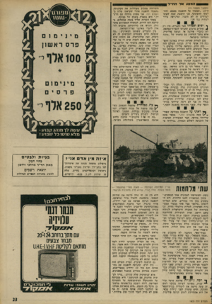 העולם הזה - גליון 1805 - 4 באפריל 1972 - עמוד 23 | ״ההפגנה של היום צריכה להיות התחלה לליכודו של המחנה שלנו.״ השוואה בין מעשי העבר לבין המת רחש בהווה, עשה רן כהן, מזכיר קיבוץ גן־שמואל, שהיה סגן־מפקד הגדוד שפרץ