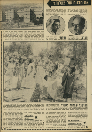 העולם הזה - גליון 1816 - 21 ביוני 1972 - עמוד 25 | .״ טוען לעומתו ראובן רוברט 30 נציג המפד״ל במועצה — שעד לפני חצי שנח היה בעצמו ראש המועצה, והוא זה שיזם אז את הקייטנות המשותפות :״ביקשתי לסטות מהנוהג של קייטנות
