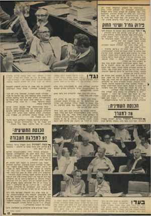 העולם הזה - גליון 1820 - 19 ביולי 1972 - עמוד 17 | בעדו הצביע כל המערך וגדודיו הערביים ( )60 ושרידי הליברלים 7הוא נתקבל בכל ארבע הקריאות תוך שלושה ימים (.)15—18.7.73 ך* צעודהחוק נתקבלה בקריאה ראשונה באפריל