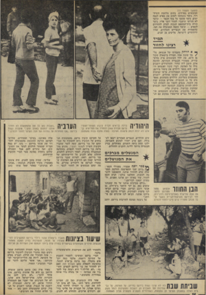 העולם הזה - גליון 1822 - 2 באוגוסט 1972 - עמוד 14 | (המשך מעמוד )13 הכובשים בפרחים, בתום מלחמת השיח־רור. כיצד נתבקשו לעזוב את כפרם לכמה ימים. כיצד פוצצו כל בתי הכפר — וכיצד לא הורשו תושביו לחזור יותר אליו. כיצד