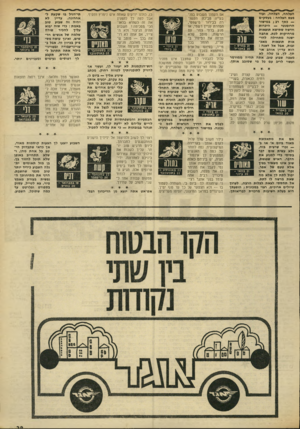 העולם הזה - גליון 1831 - 4 באוקטובר 1972 - עמוד 29 | הצלחה, הצלחה, ועוד פעם הצלחה: בעסקים — בסף רב ן במישור הרומנטי — היכרות חדשה שתישא תוצאות מרחיקות לבת. אהבה ישנה מתחילה להראות תוצאות מאב- זבות, אבל אל דאגה :