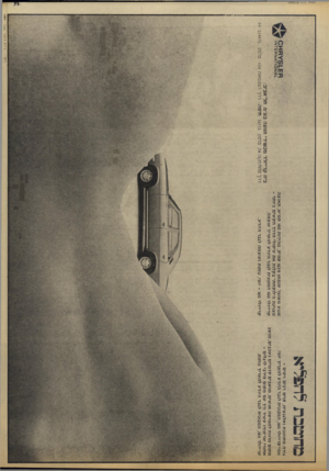 העולם הזה - גליון 1864 - 23 במאי 1973 - עמוד 16 | 111ה 1x^/1 מחוטבת׳להפליא גזדה מחוטבתוא לגנ טי ת, קוי ם ר כי ם וי פי ם - זוהי קרייזלר *0ו, ה מ כוני ת לגבר היו דעלהע רי ך יופי. מקוםמ דוו חלח מי ש ה אנ שי ם, מו