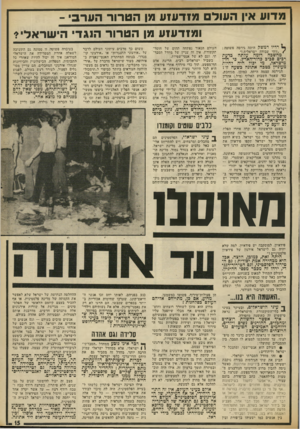 העולם הזה - גליון 1875 - 8 באוגוסט 1973 - עמוד 17 | התלוצץ השבוע דיפלומט אמריקאי ב־תל־אביב :״מה יש י למלך חוסיין יש אירגון פידאיון. לעיראק ולסוריה יש העולם הנאור נפתחה תהום של חוסר־תקשורת.