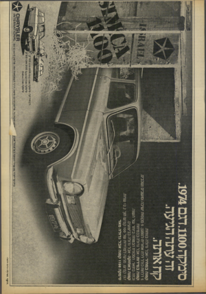 העולם הזה - גליון 1879 - 5 בספטמבר 1973 - עמוד 36 | סימקה.1100 דגם 1971 קטנה במחיר־ אבל גדולה בנוחות. 5דלתות כולל דלת אחורית למטען 5 .מקומות ישיבה וששבים נשכבים קטנה במידות־ אבל גדולה בבטיחות זכתה בתואר: המכונית