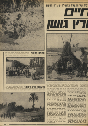 העולם הזה - גליון 1887 - 1 בנובמבר 1973 - עמוד 17 | ניצבת שורה שניה של רמפות.כאלה, שתעלת־סואץ כאילו חוצצת בין שני אי• מנקים יכולים לטפס במהירות אל הקצה זורי אקלים.