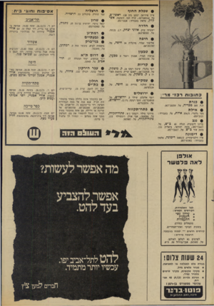 העולם הזה - גליון 1895 - 26 בדצמבר 1973 - עמוד 26 | • שפלת ה חוף ציון פרדיאן, יעקב כהן ,138 ראשל״צ, טל 948164 03 שרה חמו. השקמה, אש* קלון, טלפון בעבודה 5328 :־.051 • חדרה ישעיהו שיק, אלוני יצחק, ד.נ. מנשה, טל