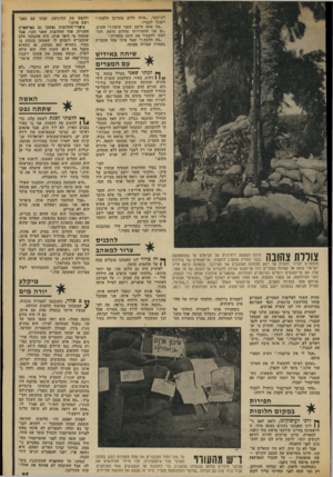 העולם הזה - גליון 1895 - 26 בדצמבר 1973 - עמוד 29 | לת־קשר .״איזה חלום מחורבן חלמתי,״ רטנתי לעברו. ״מה אתה חושב שאני עושה ז״ חשיב. ״גם אני התעוררתי מחלום זוועה׳ והח לטתי להעביר את הזמן בחפירה.״ ״מה חלמת?״ שאל