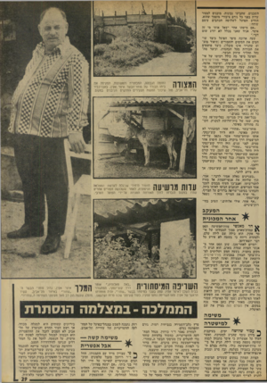 העולם הזה - גליון 1909 - 3 באפריל 1974 - עמוד 8 | !השכנים, שהביעו נכונות׳ מוכנים למסור עדות בפני כל גורם ציבורי מוסמך שהוא, הודיע הפועל לשלושה הכתבים עימם שוחח : ״אם מישהו אחר ישאל אותי מי זד. איסר ,׳אגיד שאני