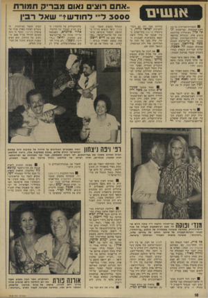 העולם הזה - גליון 1919 - 12 ביוני 1974 - עמוד 10 | א 1111יבו 9תעשיית־הבדיחות על סגן ראש־ד,ממשלה ושריד,חוץ יג׳ אל אלין משתוללת כהילכתד, בימים אלה, ומזכירה בהיקפה את הילולת־ד־,בדיחות שהילכו בזמנו על שר־הדתות
