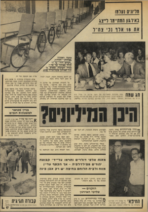העולם הזה - גליון 1932 - 11 בספטמבר 1974 - עמוד 17 | מדיונים נערמו באירגון המתיימר לייצג כתבה ראשונה בסידרת חקירות ״העולם הזה״ על ה־ ?ורה בארנון נכי צח״7 סנ 7ה העלמות כס 5י 8ב תוך האירנון בקנה״מידה עצוס. תם דווקא
