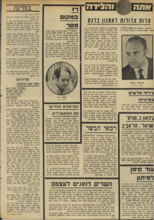 העולם הזה - גליון 1951 - 28 בינואר 1975 - עמוד 16 | והגידה צוות צווחת לאמנון בחס הממלכה הכספית טל אמנון כמס, הצבר מפתח״תיקיוה שחקים בסו״דייגו שבקליפורניה ממלכת בתי-מכירות, סו בלת מקשיים כספיים רציניים. חברת- הגג