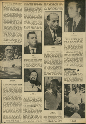 העולם הזה - גליון 1968 - 21 במאי 1975 - עמוד 15 | לא כן נסיעתו של חבר! של תמיר למיפלגה, ח״כ עקיבא נוף נוף חזר זה עתה מטיול בארצות-הברית, ועדיין לא החליט בעצמו מי שילם עבור דמי־הנסיעה שלו. בפני ידידים טען נוף
