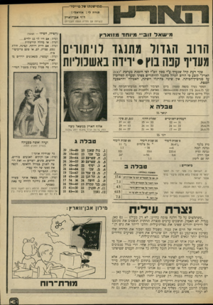 העולם הזה - גליון 1974 - 2 ביולי 1975 - עמוד 13 | ממי שנתו של מייסדי —תורה לי: אוראלי ! ד״ר אכן־זוארץ (בשיחה עם מחייה הספה העברית) (הפילו, הפילו מי שאל 1ובי״ מיו חד מ 1ו אר ץ הדוב הגדור מתנגד לויתורים מעדיו