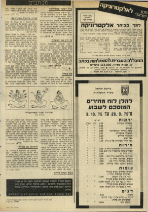 העולם הזה - גליון 1987 - 1 באוקטובר 1975 - עמוד 10 | מכתבים גזיר יי שו עי פסול־חיתון 2070 הנחה לחיילים כשרות פעיל למד בביתר אלקטרוניקה אם אתה מעונין ללמוד אלקטרוניקה כמקצוע או כתחביב אנו נסייע בידך להגשים את