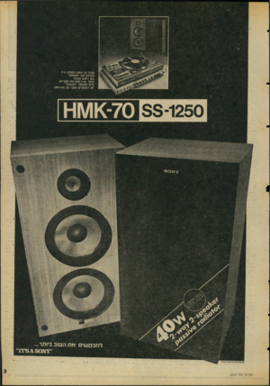 העולם הזה - גליון 2055 - 19 בינואר 1977 - עמוד 3 |