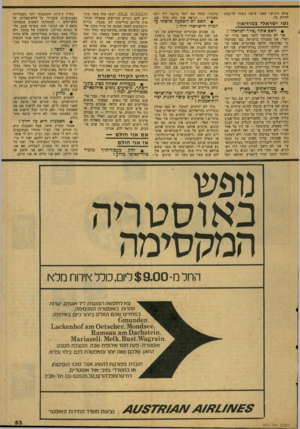 העולם הזה - גליון 2077 - 22 ביוני 1977 - עמוד 53 | שלא ירגישו שאני עושה משהו על־מנת להיות כך. גטו ישראלי במוזיאון • האם אתה, צייר ישראלי׳ ץ אני לא מתיימר לומר שאני צייר יש ראלי. אני מתגורר בישראל, כמו שמישהו גר