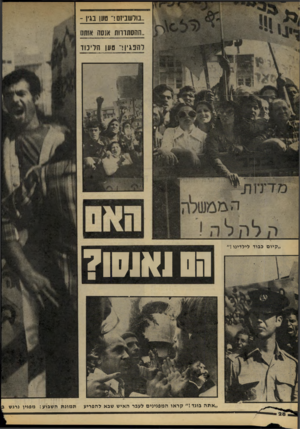 העולם הזה - גליון 2097 - 9 בנובמבר 1977 - עמוד 28 | בולשביזסר טסו בגין - ההסתוחת אנסה אותם להפגין!״ טסו הליכוד ״קיום כבוד לילדינו!ו// הס ואנסו? ״אתה בוגד!״ קראו המפגינים לעבר האיש שבא להפריע תמונת השבוע: מפגין