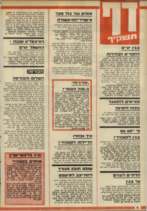 העולם הזה - גליון 2103 - 21 בדצמבר 1977 - עמוד 2 | מו חי ג 1ל וגד מצד מי שרד ־ ה תי ק שו ד ס התמרמרות שוררת בקרב העיתונאים הישראליים השוהים בקאהיר נגד מה שהם מכנים ״הגזל של מישרד־התיקשורת הישראלי.״ תיג*1ן ין י