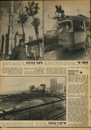 העולם הזה - גליון 2105 - 4 בינואר 1978 - עמוד 21 | מוחמד ערי מייסד מצריים החדשה בראשית המאה שעברה, רוכב לבוש גלאביה על סוס אציל בכיכר השיחרור, ליד חשמלית רעועה. מוחמד עלי היה ראשון השושלת הארוכה שאחרון מלכיה