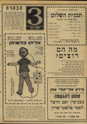 העולם הזה - גליון 2112 - 22 בפברואר 1978 - עמוד 16 | ומה אומרת, הביקורת על... תכנית השלום מאת מנחם בגי ו ובבימויו (זביגנייב בז׳ז׳ינסקי) ...נאה ...האין זאת? ...צעד קדימה ...אני צינצגת ... (ניקולאי צ׳אוצ׳סקו)