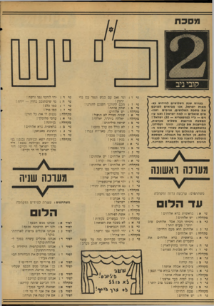 העולם הזה - גליון 2114 - 8 במרץ 1978 - עמוד 18 | מסכת בפרוס שנת השלושים לחידוש עצמאות ישראל, אנו מביאים לפניכם את מסכת השלושים. אויבים ושונאים שואלים — למה ישראל! ואנו עו נים — כ״י (בגימטריא — )30 ישראל !