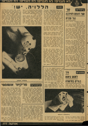 העולם הזה - גליון 2125 - 24 במאי 1978 - עמוד 47 | סוד 110 רצפט לחייבה נגד סבות ישברו !את היאומרטיד ! ,טילילים ט״לילם — יש לי ׳מידשם! יהודית כד,ך שור מירושלים שילוחה ׳פירשם תימני גיזעי להכנת החילבה. חוץ מאשר