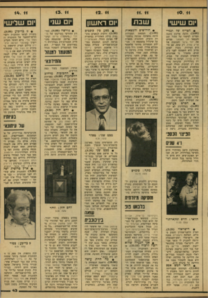 העולם הזה - גליון 2149 - 9 בנובמבר 1978 - עמוד 43 | ׳ שיש׳ • הצריף שד תמרי ( •0 0 0תלמה אליגון כתבה תסריט לסיפור על חתול וצב והבמאי חגי מאוטנר מביים את יוסי גרבר והבובות של אריק סמית. רק עתה, עם חי דוש הסידרה,