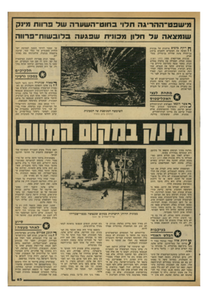 העולם הזה - גליון 2164 - 21 בפברואר 1979 - עמוד 63 | מישפט־ההריגו תלוי ב חו ט־ השערה שד פרוות מינק שנמצאה על חלון מפונית ש פג עהב לו ב שו ת־ פ רוו ה ^ ריקת בלמים צרחנית של מכונית 1 1זעזעה את העוברים והשבים ברחוב