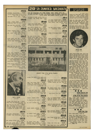 העולם הזה - גליון 2197 - 10 באוקטובר 1979 - עמוד 13 | מכת בי ם (המשך מעמוד )8 הקטעים, שאינו מכפה אפילו את הוצאות החומר והמעבדה! השני: ציון העובדה, שקטעים אלה צולמו על־ידי — זכות הנש מרת על־ידי הטלוויזיה עד לאחרון