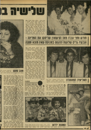 העולם הזה - גליון 2207 - 19 בדצמבר 1979 - עמוד 40 | שליטיה נו בעיה היתד — ,באיזה מסלול לבחור. האם יתחילו בקנדה, ומשם ללונדון, פאריס ולוד. או, אולי, יבחרו בתורכיה, יוון ו רודוס. הבחירה נפלה. הנדבן הודיע :״אני