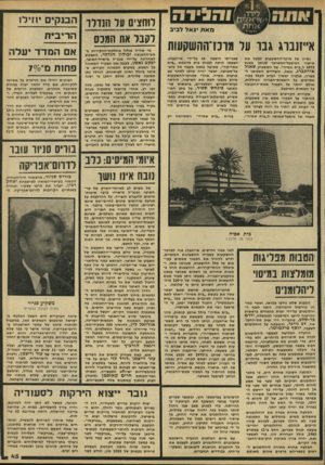 העולם הזה - גליון 2214 - 6 בפברואר 1980 - עמוד 46 | ן י1ו 3*1מ ) ו הגי ד ה מאת יגאל לביב אייזנברג גבר על מרכז נטיון של מרכז־ההשקעות לבטל את אישור המיפעל-המאושר שניתן בשגת 1970ל״בית אסיה׳ /של המשקיע ש אול