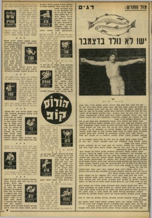 העולם הזה - גליון 2218 - 5 במרץ 1980 - עמוד 9 | מזל החודש : ישו רא נולד בדצמבר לתאומים שבוע מוצלח. זה זמן טוב להתבסס בעבודה, להראות יכולת גבוהה, והקסם האישי המפורסם שלכם ישפיע על אנשים רבים. לאה מביניכם