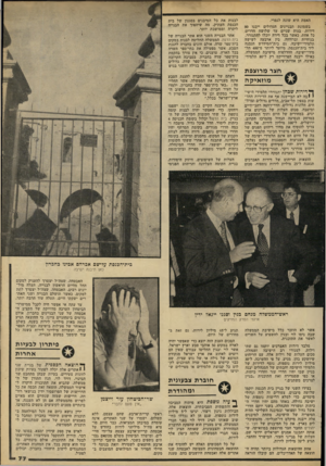 העולם הזה - גליון 2221 - 26 במרץ 1980 - עמוד 77 | האמת היא שונה לגמרי. בשמונת הבניינים הגדולים ייבנו 80 דירות, בנות שניים עד שלושה חדרים כל אחת, כאשר בכל דירה יוכלו להתגורר, בנוחיות וברווחה, בין ארבעה לשישה
