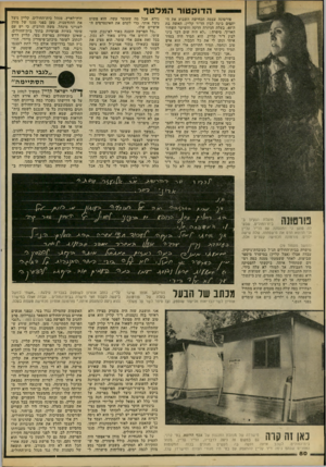 העולם הזה - גליון 2221 - 26 במרץ 1980 - עמוד 80 | ה דו ק טו רהמלטף פורטונה עצמה הכחישה השבוע את ה- יתסיס בינה לבין הד״ר קליין. האשד, בת ה־ ,40 בעלת הגיזרה הדקה והשיער השחור הארוך, סיפרה :״לא היה שום דבר ביני